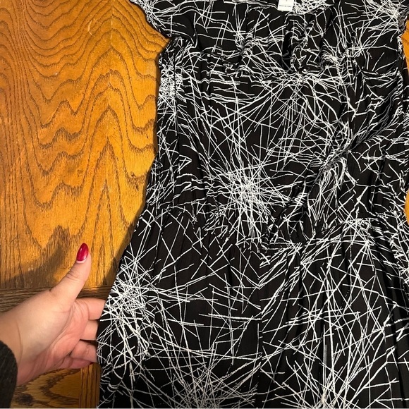 Diane von Furstenberg Adele Off-the-Shoulder Jumpsuit Sz 8 - Picture 6 of 16